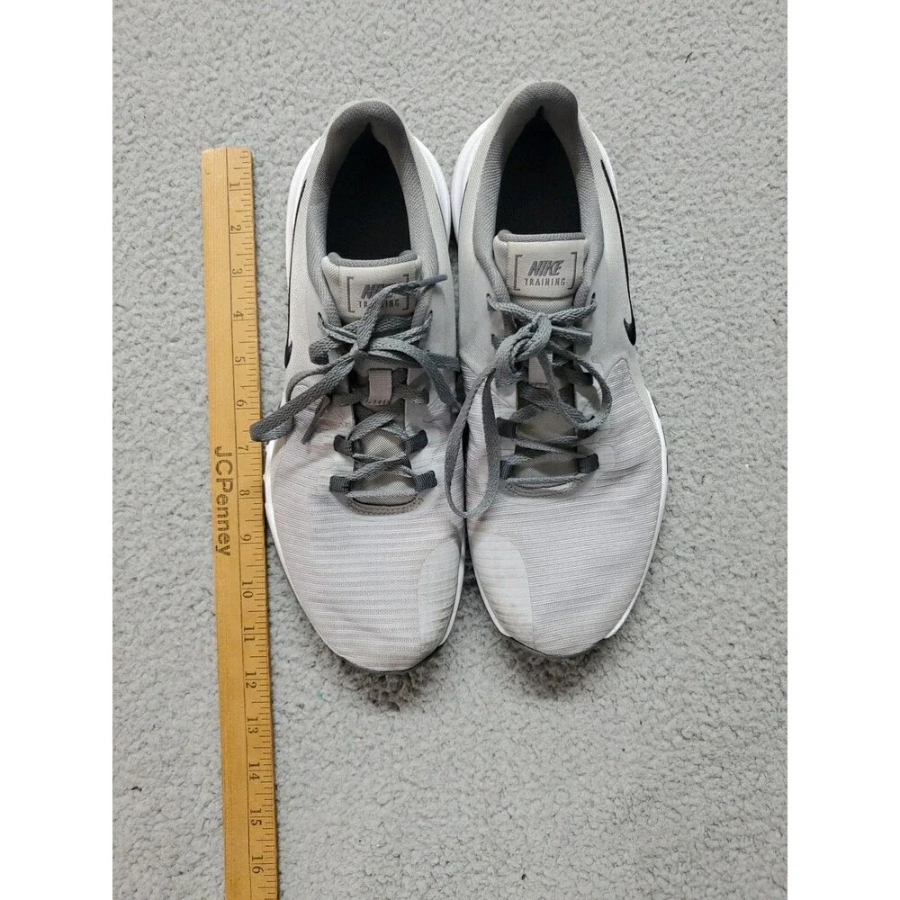 Nike Flex Control 4 White Running Shoes Sneakers Mens Size 9.5